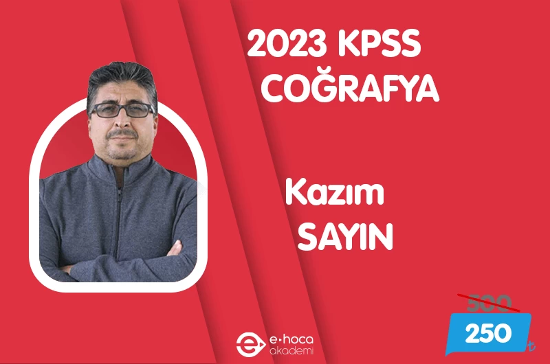 2023 KPSS GKGY COĞRAFYA