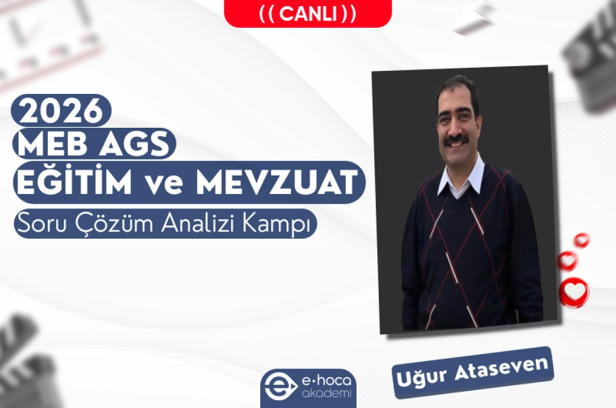 2026 EĞİTİM ve MEVZUAT – SORU ÇÖZÜM ANALİZİ KAMPI