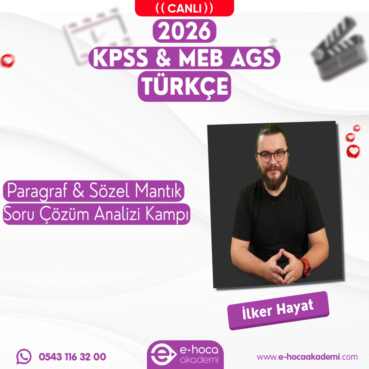 2026 TÜRKÇE – PARAGRAF & SÖZEL MANTIK – SORU ÇÖZÜM ANALİZİ KAMPI