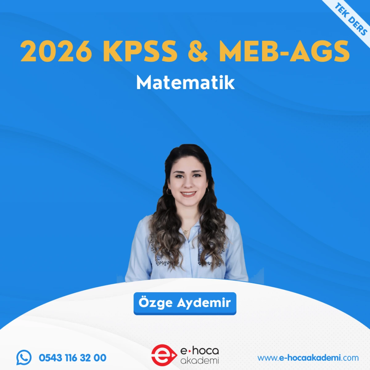 2026 KPSS & MEB-AGS - MATEMATİK
