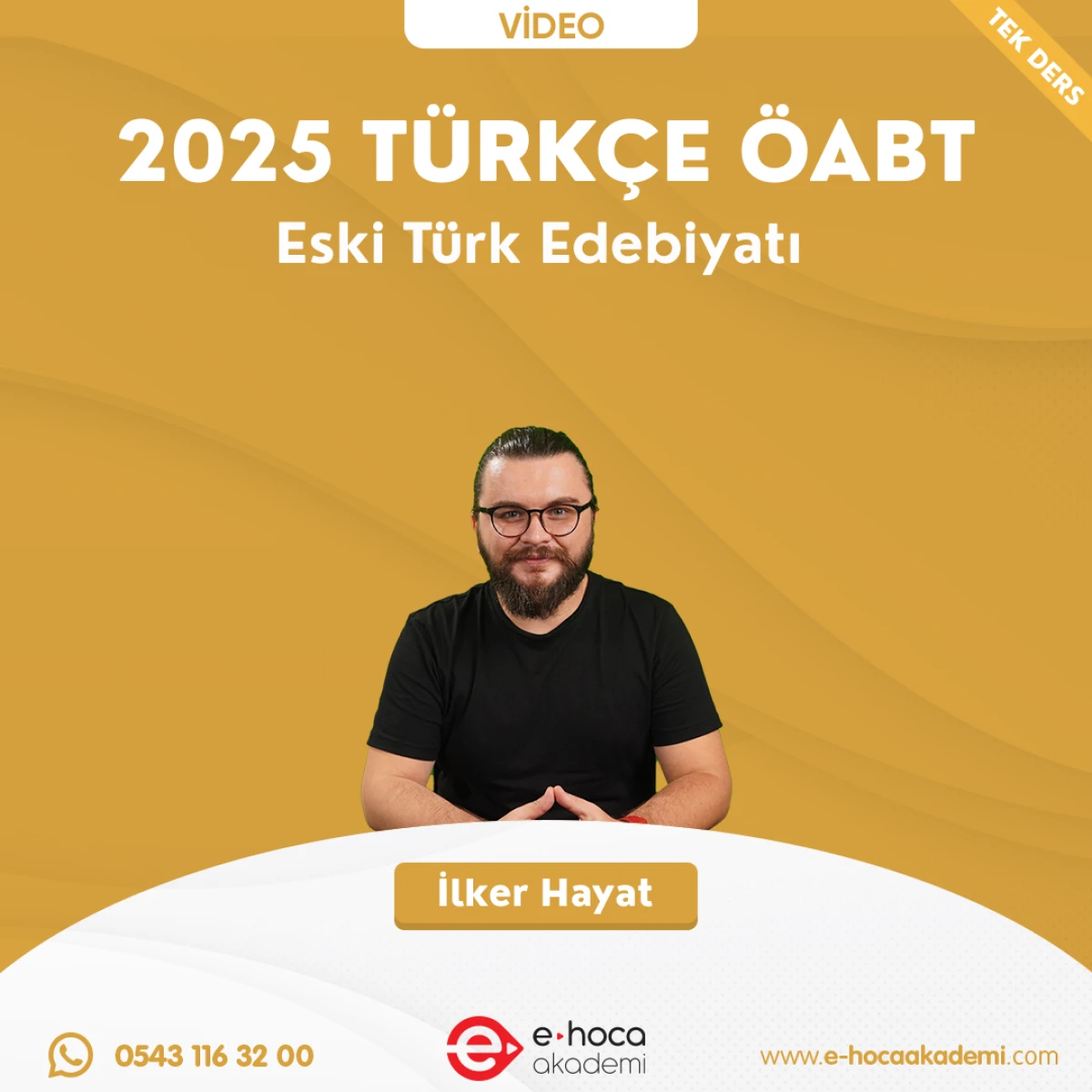 2025 ÖABT TÜRKÇE ESKİ TÜRK EDEBİYATI