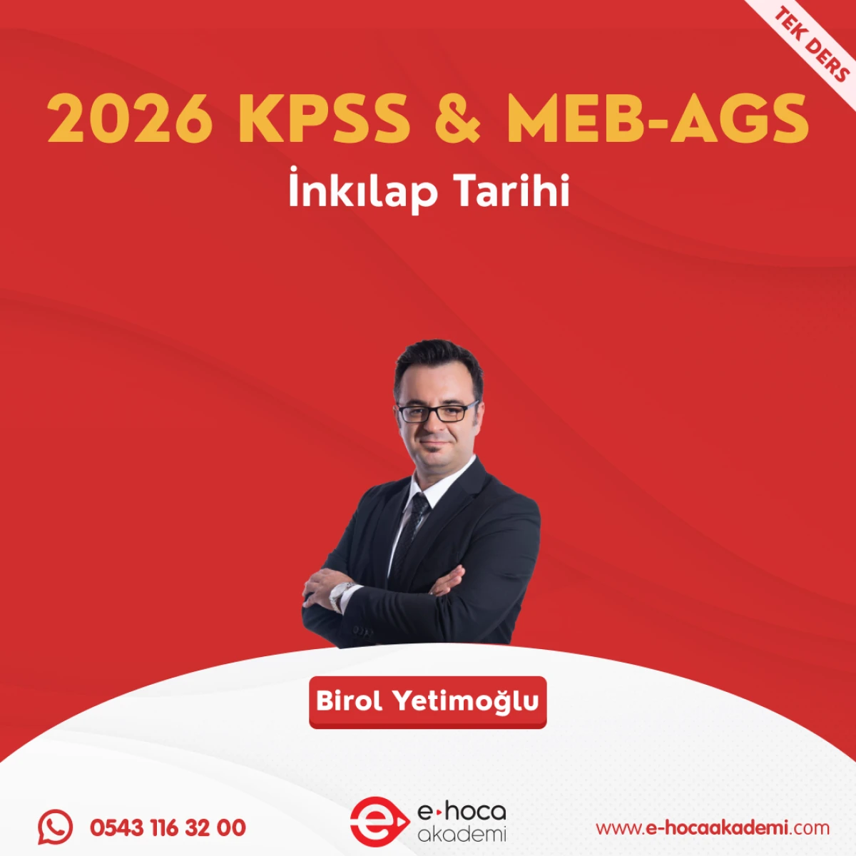 2026 KPSS & MEB-AGS - İNKILAP TARİHİ