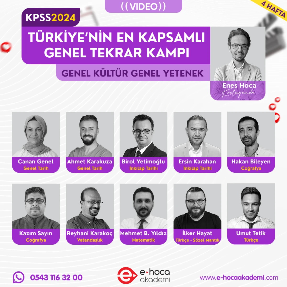 2024 KPSS GKGY YIL SONU GENEL TEKRAR VE SORU ÇÖZÜM KAMPI