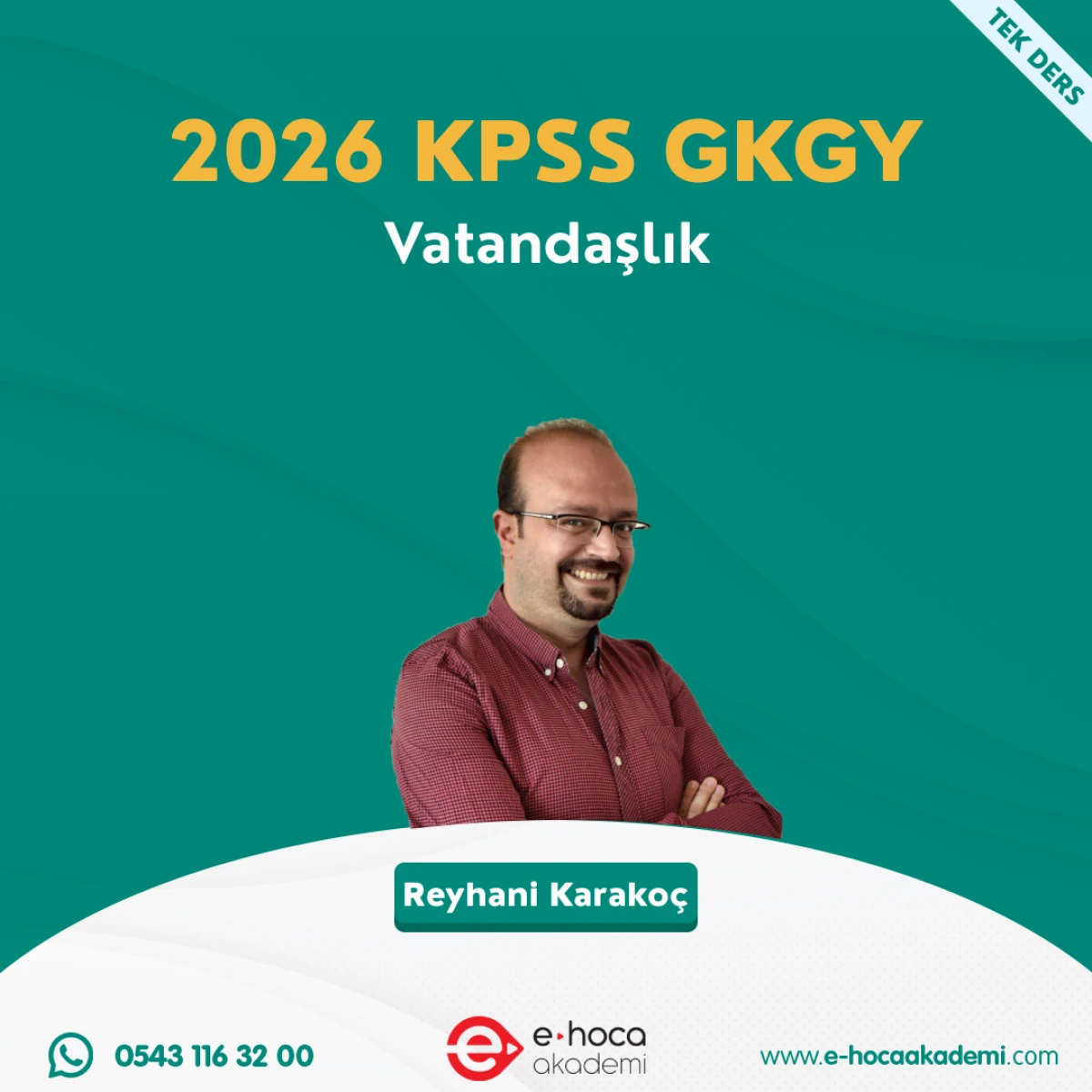 2026 KPSS GKGY VATANDAŞLIK