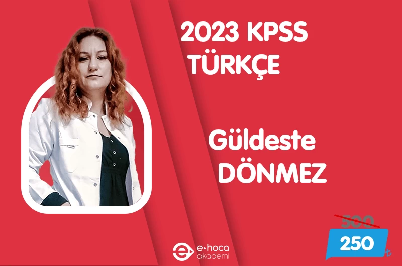 2023 KPSS GKGY TÜRKÇE 