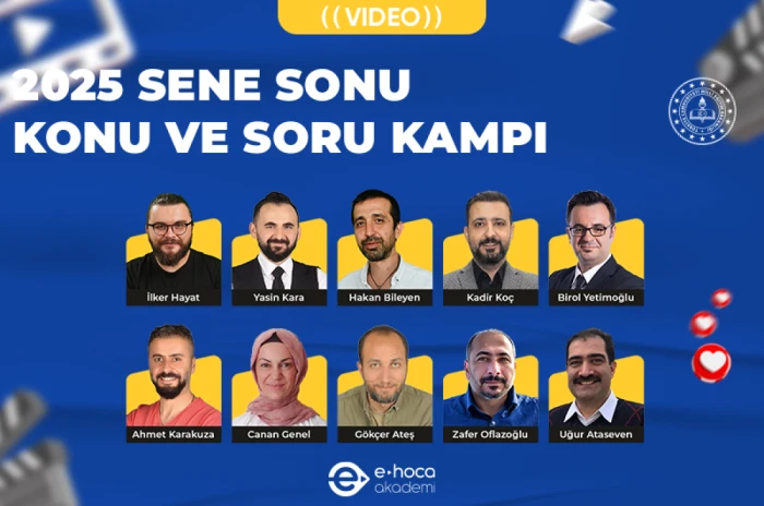 2025 MEB AGS YIL SONU GENEL TEKRAR VE SORU ÇÖZÜM KAMPI